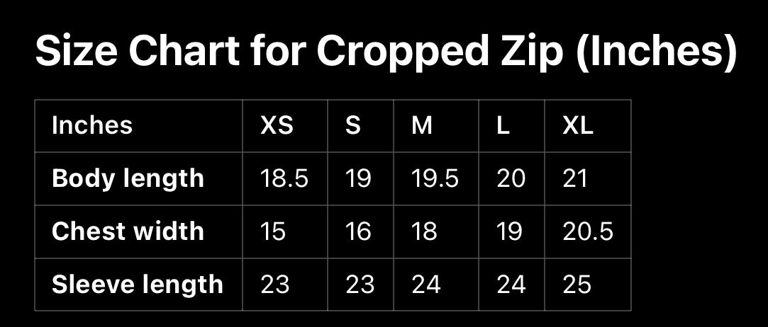 Animal Cropped Zip Up